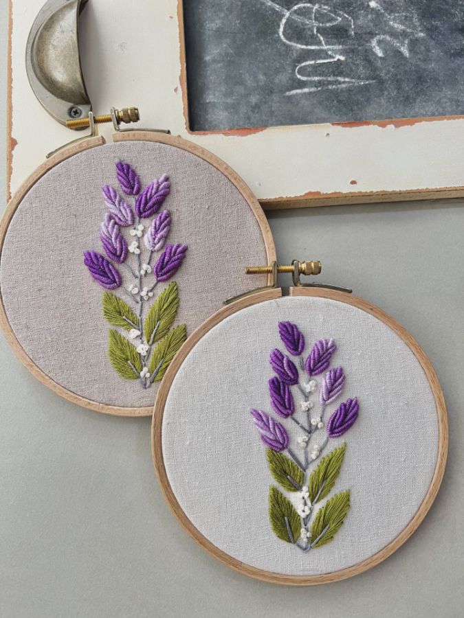 [Free Pattern] Purple Flowers