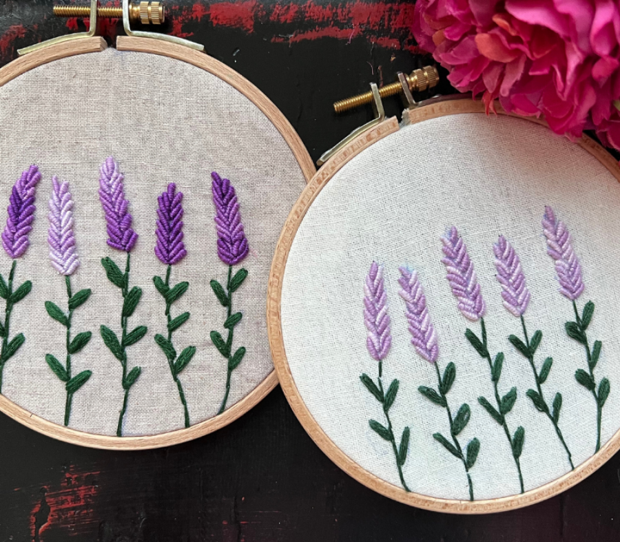 [Free Pattern] Lavenders 1